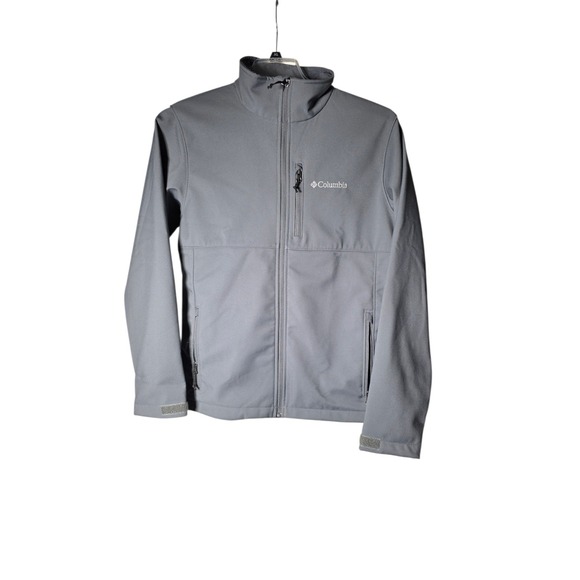 Men's Columbia Ascender Softshell Light Warmth Jacket Size Medium Gray NWT - Picture 7 of 13
